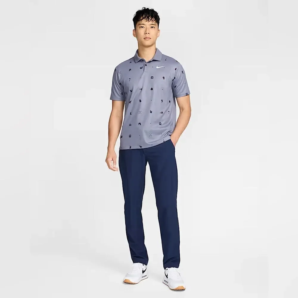 Nike Golf Polo Mens Dri-FIT Tour Icon All Over Print